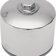Load image into Gallery viewer, Magnetic Ring Oil Filter with Nut - Chrome - 2-1/4" DragSpecialties 14-0004HPK-BX29 - Main Product View