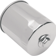 Load image into Gallery viewer, Magnetic Ring Oil Filter with Nut - Chrome - 2-1/4" DragSpecialties 14-0004HPK-BX29 - Side View