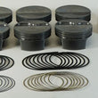 Load image into Gallery viewer, Mahle MS LS 5.7L &amp; 6.0L DISH Piston Set 383ci 3.905in Bore 4.000 Stroke -6.0cc 11.0 CR Set of 8 - Main Product View