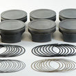 Load image into Gallery viewer, Mahle MS LS Piston Set 378ci 4.075in Bore 3.622 Stroke 6.125 Rod -4.5cc 10.0 CR - Set of 8