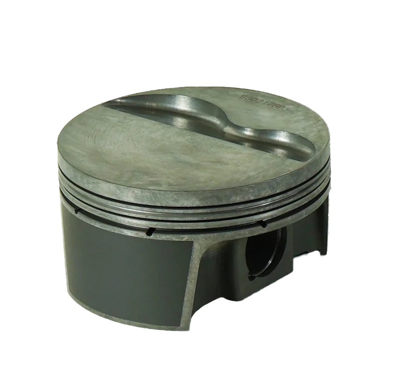 Mahle MS Piston GM LS 347ci 3.905in Bore 3.622in Stk 6.098in Rod .945 Pin -4cc 10.1 CR - Single - Side View