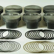 Load image into Gallery viewer, Mahle MS Piston Set GM LS 347ci 3.905in Bore 3.622in Stk 6.098in Rod .945 Pin -4cc 10.1 CR Set of 8 - Main Product View