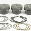 Load image into Gallery viewer, Mahle MS Piston Set 07+ Mini 77.50mm Bore 85.8mm Stroke 138.2mm Rod 20mm Pin 1cc 10.3 CR Set of 4 - Main Product View