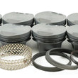 Load image into Gallery viewer, Mahle MS Piston Set BBF 544ci 4.390in Bore 4.5in Stroke 6.7in Rod 0.990 Pin -8cc 11.1 CR Set of 8 - Side View