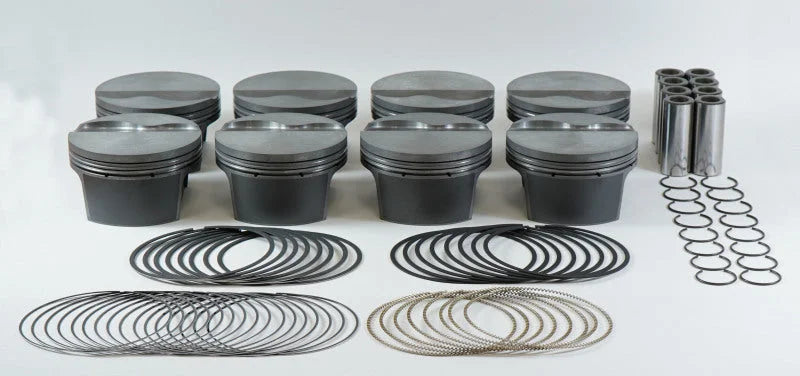 Mahle MS Piston Set Chevrolet LS1/2/6 5.3L 326ci 3.780in Bore 3.622in Stk 9.5:1 CR -2.1cc Set of 8 - Main Product View