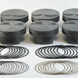 Load image into Gallery viewer, Mahle MS Piston Set GM LS 427ci 4.125in Bore 4in Stk 6.067in Rod .927 Pin -2.5cc 12.2 CR Set of 8 - Side View
