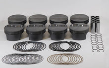 Load image into Gallery viewer, Mahle MS Piston Set GM LSX 387cid 4.125x1.304CH 3.622 Stk 6.125 Rod .927 Pin -5.8cc 10.4CR Set of 8 - Main Product View