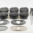 Load image into Gallery viewer, Mahle MS Piston Set GM LSX 434cid 4.155x1.110RCH 4.0 Stk 6.125 Rod .927 Pin 5.6cc 13.8CR - Set of 8 - Main Product View