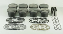Load image into Gallery viewer, Mahle MS Piston Set SBC 313ci 3.786in Bore 3.480in Stroke 5.700in Rod .927 Pin -1cc 9.8 CR Set of 8 - Main Product View