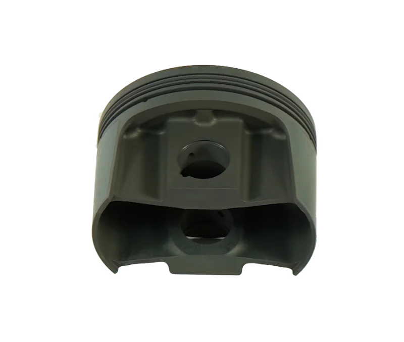 Mahle MS Piston Set SBC 358ci 4.030in Bore 3.480/3.500stk 5.7in Rod .927 Pin -5cc 10.4 CR Single - Side View