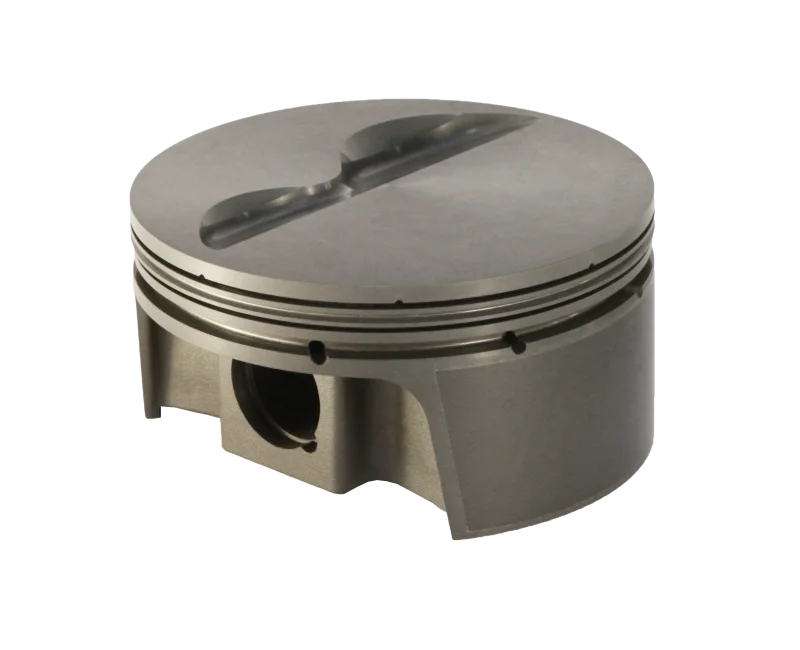Mahle MS Piston Set SBC 384ci 4.04in Bore 3.75in Stk 6.125in Rod .927in Pin -4cc 11.3 CR Set of 8 - Back View