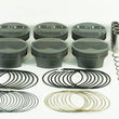 Load image into Gallery viewer, Mahle MS Piston Set SBC 422ci 4.165in Bore 3.875in Stroke 6.0in Rod .927 Pin 4cc 13.5 CR Set of 8 - Main Product View