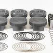 Load image into Gallery viewer, Mahle MS Piston Set SBF 347ci 4.030in Bore 3.4in Stroke 5.4in Rod .927 Pin 7cc 11.8 CR Set of 8 - Main Product View