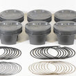 Load image into Gallery viewer, Mahle MS Piston Set SBF 394ci 4.040in Bore 3.85in Stroke 5.956in Rod .912 Pin -26cc 9.2 CR Set of 8 - Main Product View