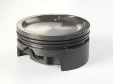 Load image into Gallery viewer, Mahle MS Piston Set SBF 434ci 4.090in Bore 4.125in Stroke 6.7in Rod .990 Pin -26cc 9.2 CR Set of 8 - Side View