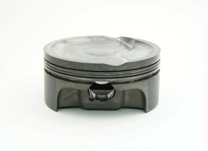 Mahle MS Pistons LSX 417cid 4.010in Bore 4.125in Stk 6.125in Rod .927 Pin -20cc Dish 9.7CR Set of 8 - Side View