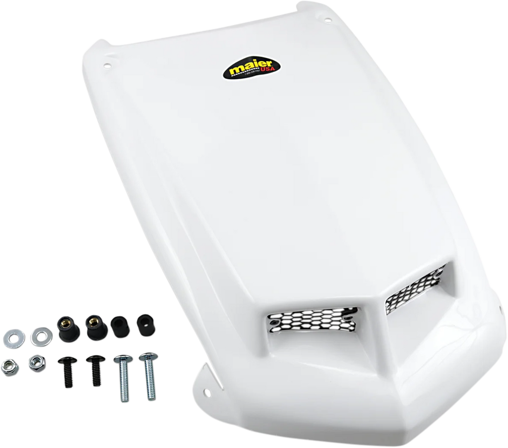 Maier ATV Hood Cover - TRX450R - White 509751 - Main Product View