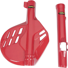 Load image into Gallery viewer, Maier Fork/Disc Guard Kit - Red - Main Product View