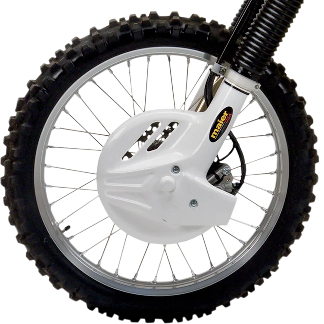 Maier Fork/Disc Guard Kit - Red - Side View