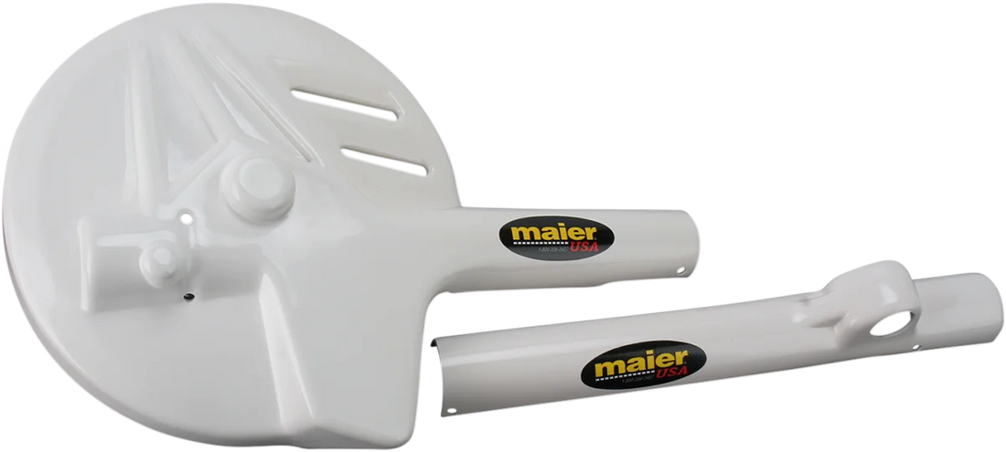 Maier Fork/Disc Guard Kit - White 596741 - Back View