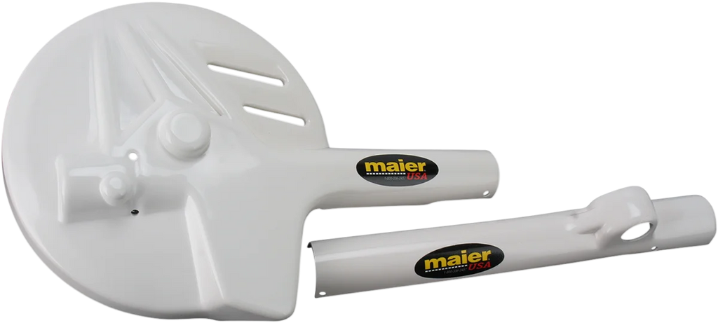 Maier Fork/Disc Guard Kit - White 596741 - Back View