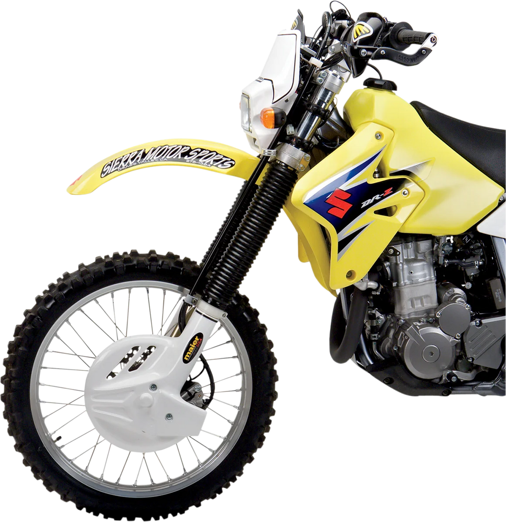 Maier Fork/Disc Guard Kit - White 596741 - Installation View