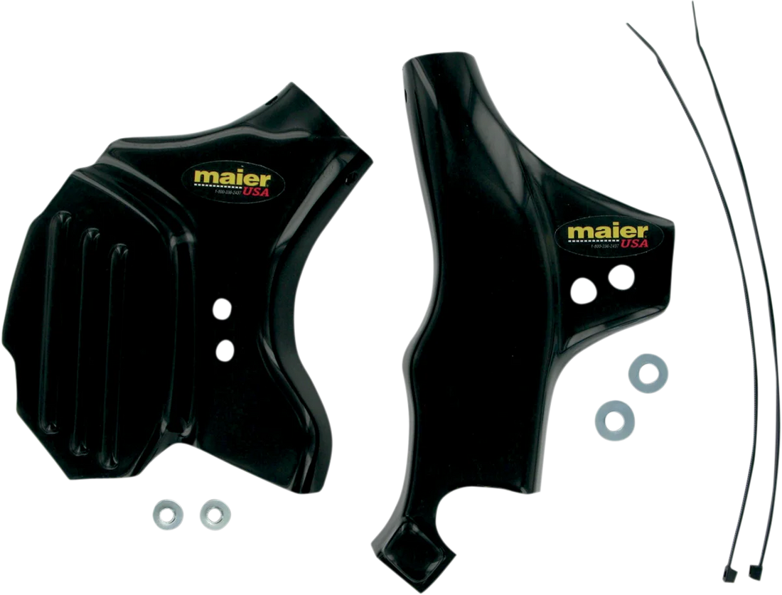 Maier Frame Guards - TRX 450R - Black 990930 - Side View