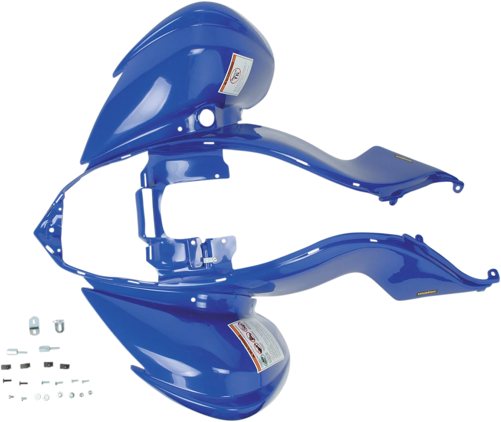 Maier Front Fender - Dark Blue 189856 - Side View