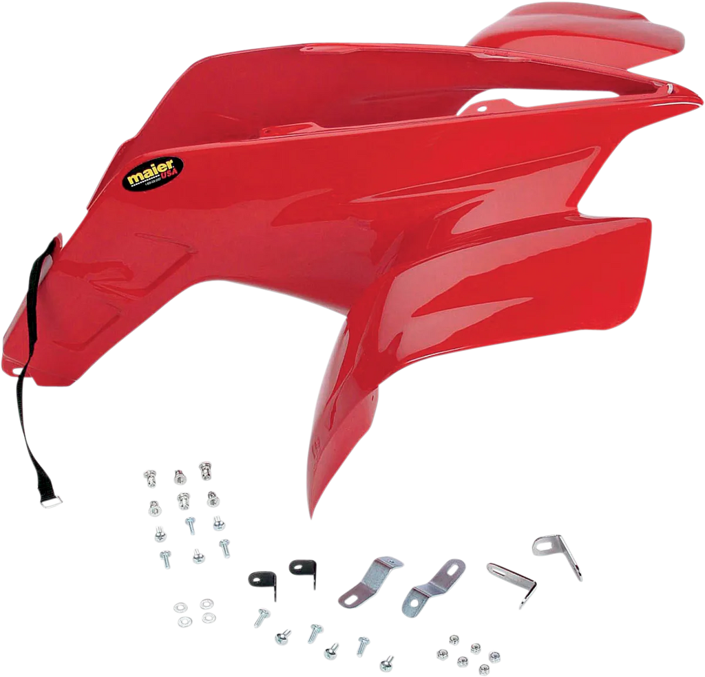 Maier Front Fender - Red - Main Product View