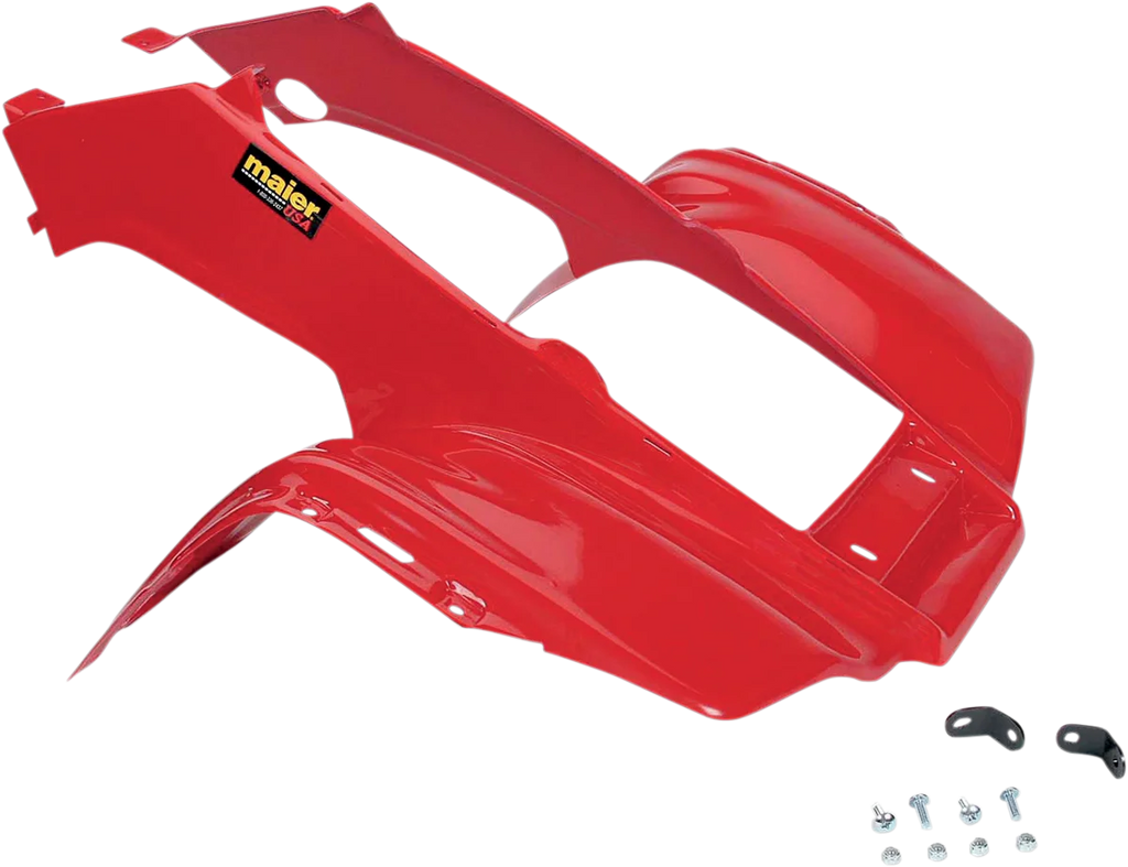 Maier Front Fender - Red - Main Product View