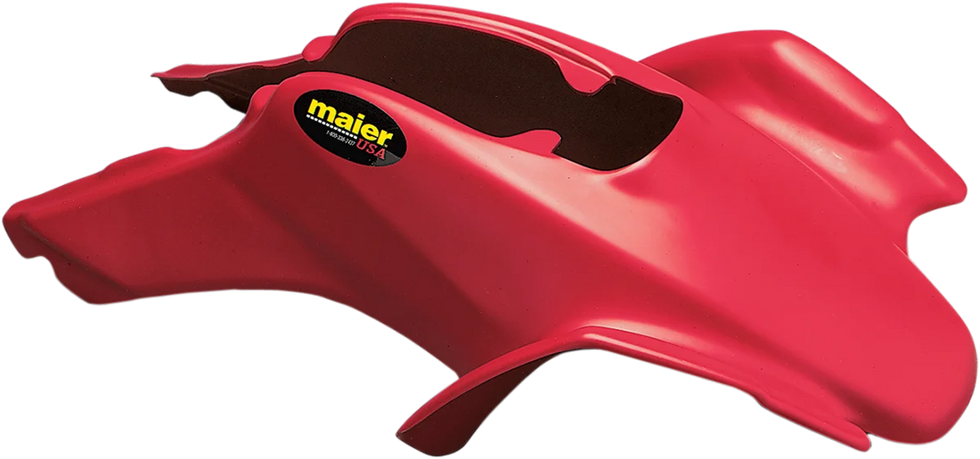 Maier Front Fender - Red - Side View