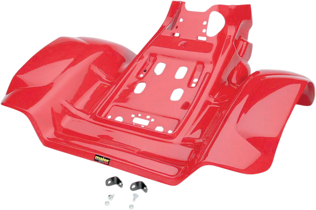 Maier Front Fender - Red - Side View