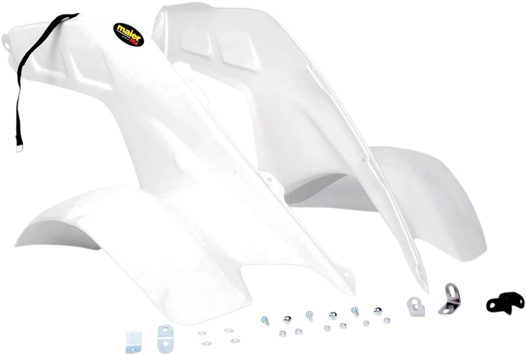 Maier Front Fender - White - Main Product View
