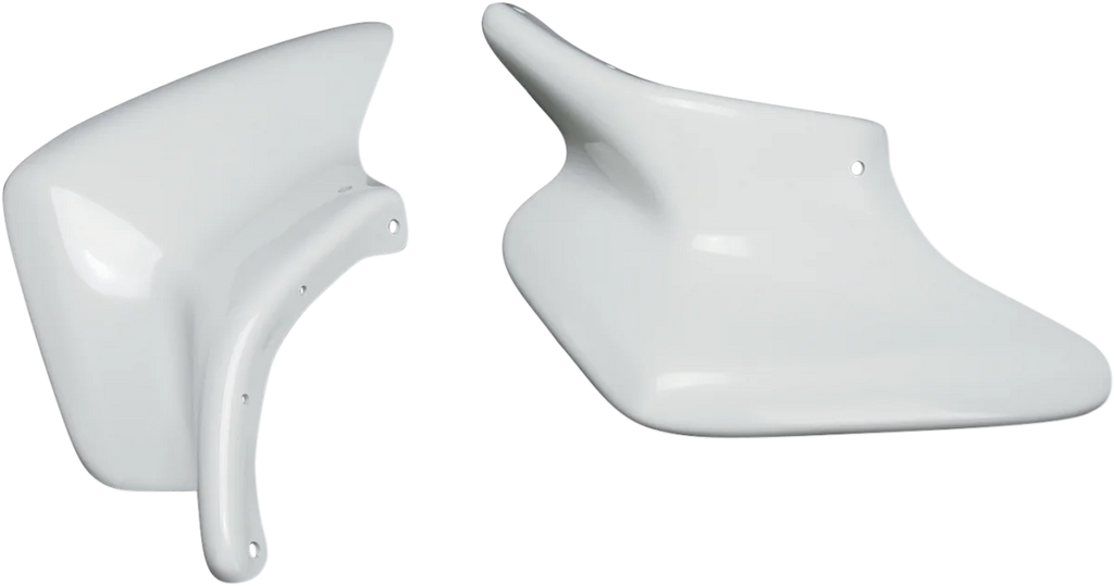 Maier Front Fender - White - TRX450R 117541 - Main Product View