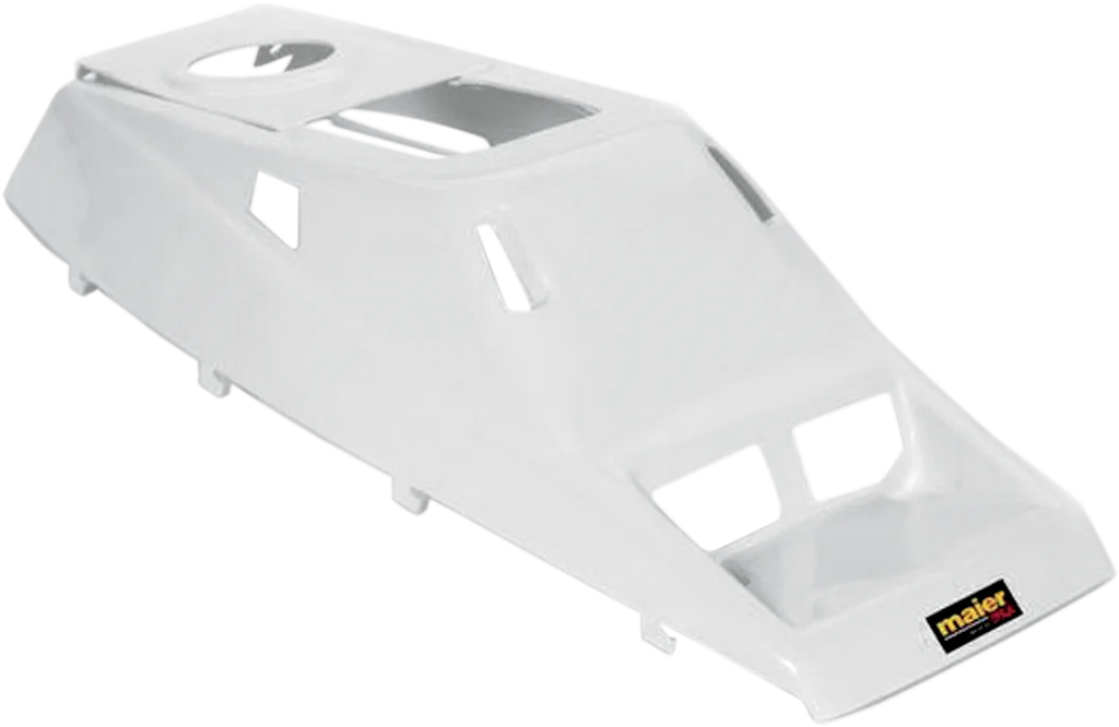 Maier Gas Tank Cover - White - Main Product View