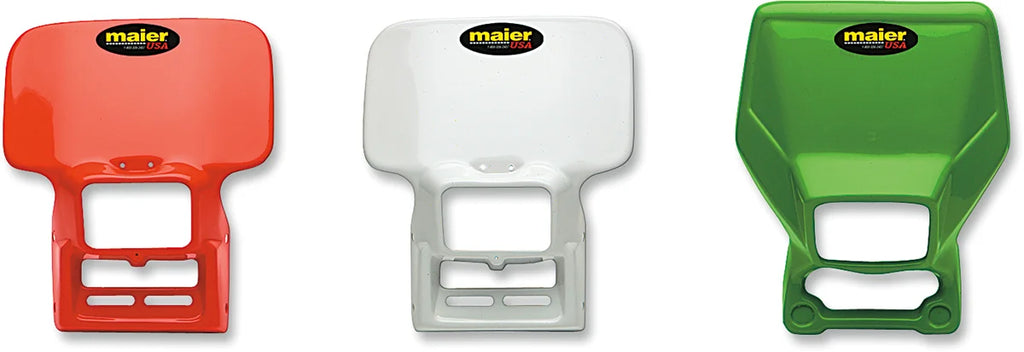 Maier Headlight Shell - XR'S - Orange - Side View
