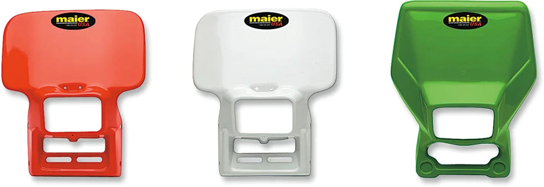 Maier Headlight Shell - XR'S - Orange - Side View