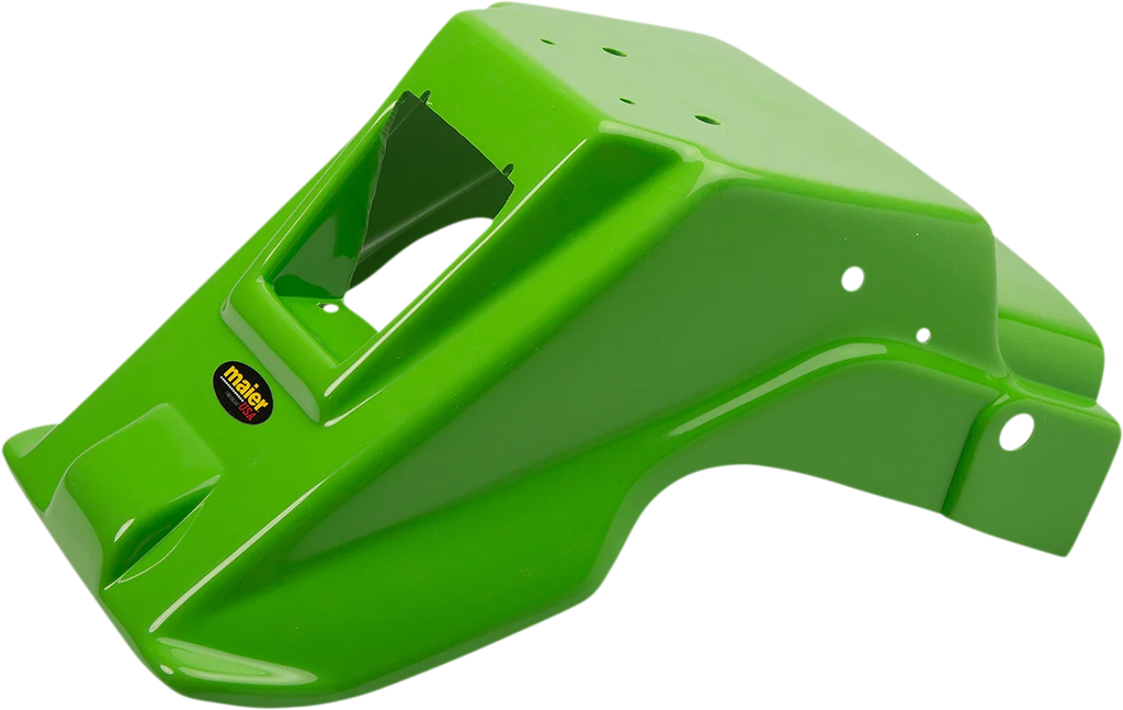 Maier MX Style Rear Fender - Green 145103 - Main Product View
