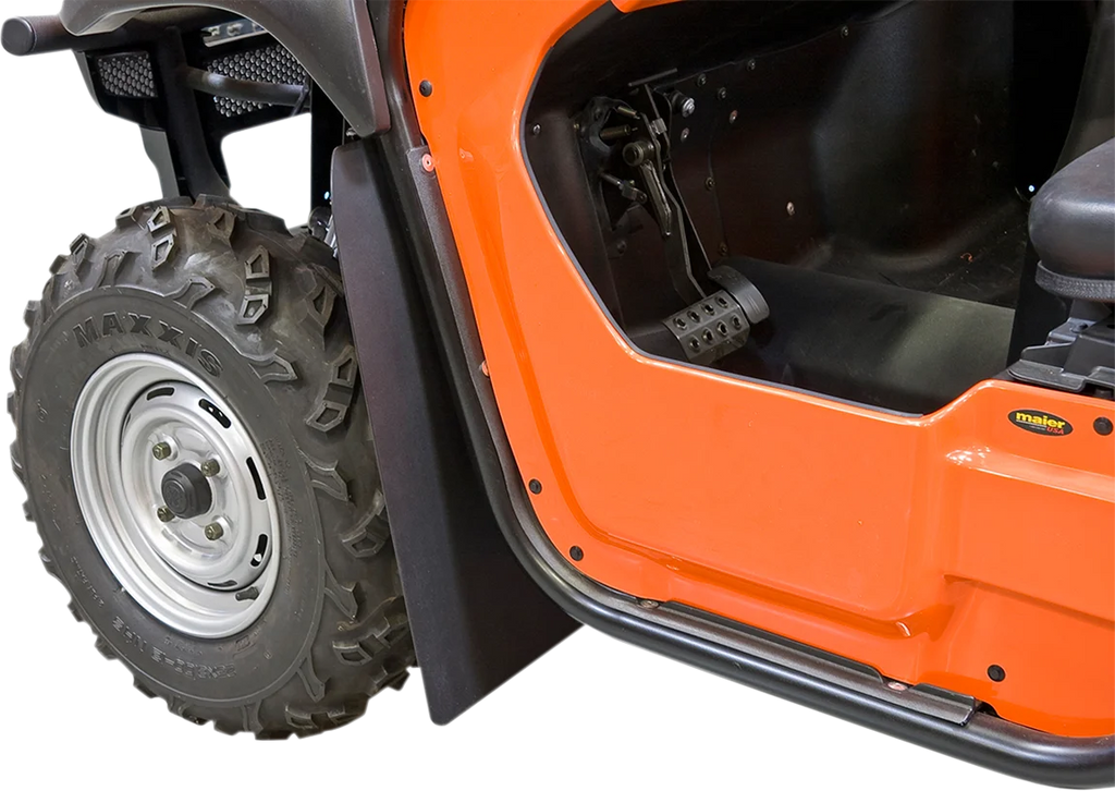 Maier Mud Flaps - Front - Black 190280 - Side View