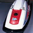 Load image into Gallery viewer, Maier Nose Trim - Red - Kawasaki JS650SX - Side View