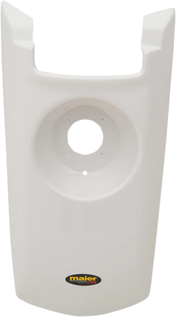 Maier Nose Trim - White - Kawasaki JS650SX - Main Product View