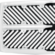 Load image into Gallery viewer, Maier Radiator Cover - Banshee - White - Side View