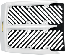 Load image into Gallery viewer, Maier Radiator Cover - Banshee - White - Side View