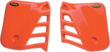 Load image into Gallery viewer, Maier Radiator Scoops - CR250 '85-'87 - Orange - Main Product View