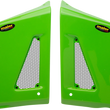 Load image into Gallery viewer, Maier Radiator Scoops - KLR - Green 578103 - Main Product View