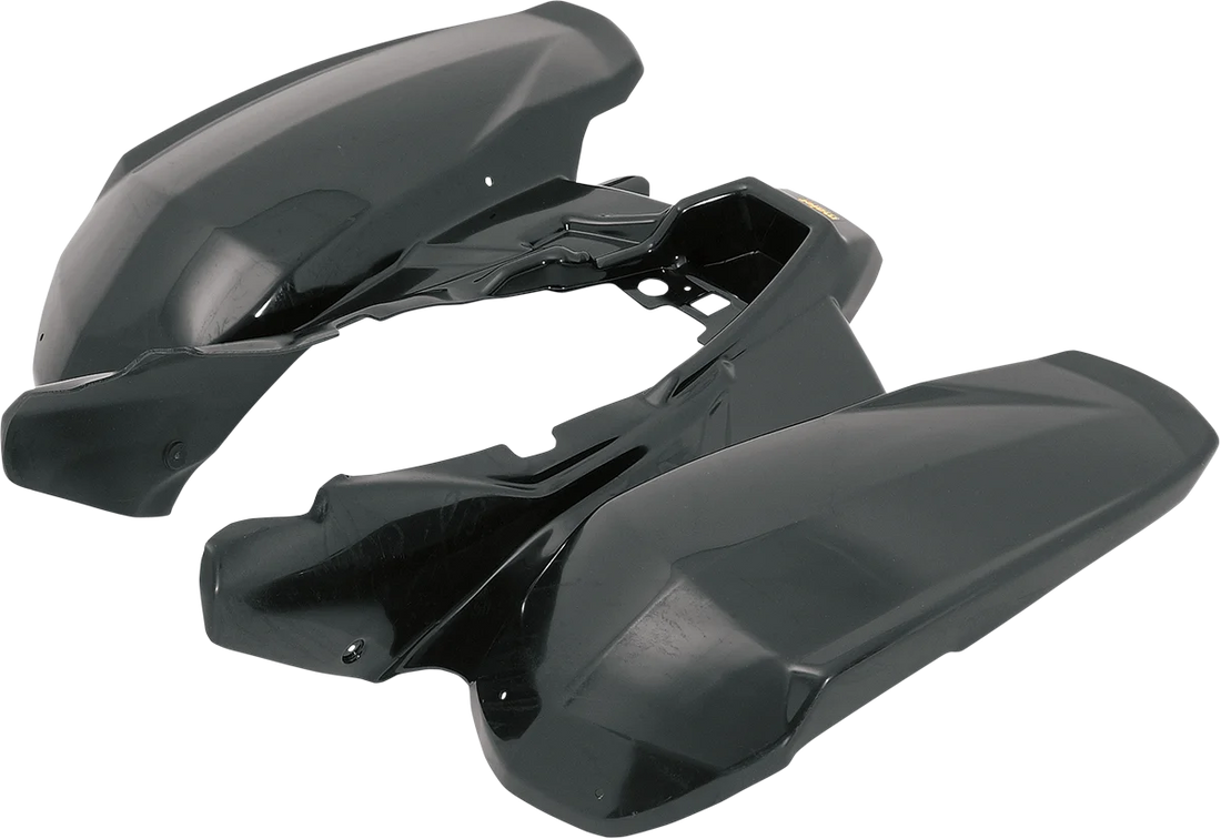 Maier Rear Fender - Black 194510 - Side View