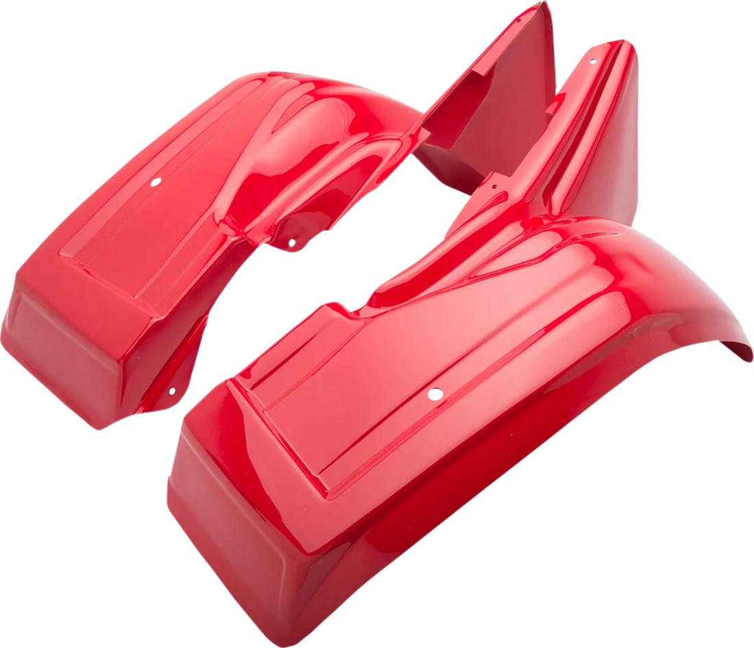 Maier Rear Fender - Red 119832 - Side View