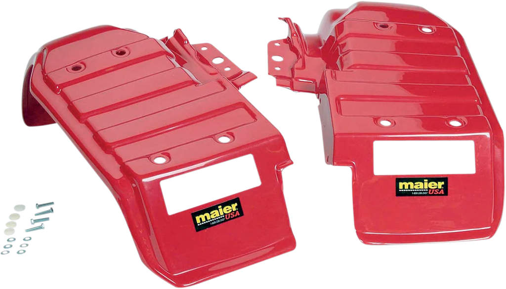 Maier Rear Fender - Red - Main Product View