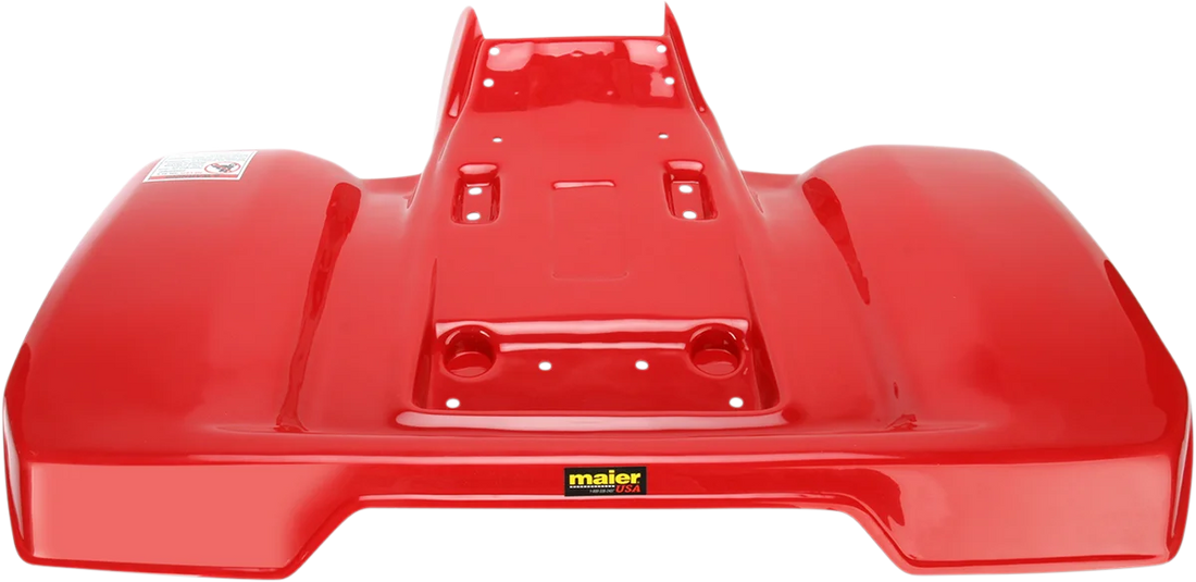 Maier Rear Fender - Red - Side View