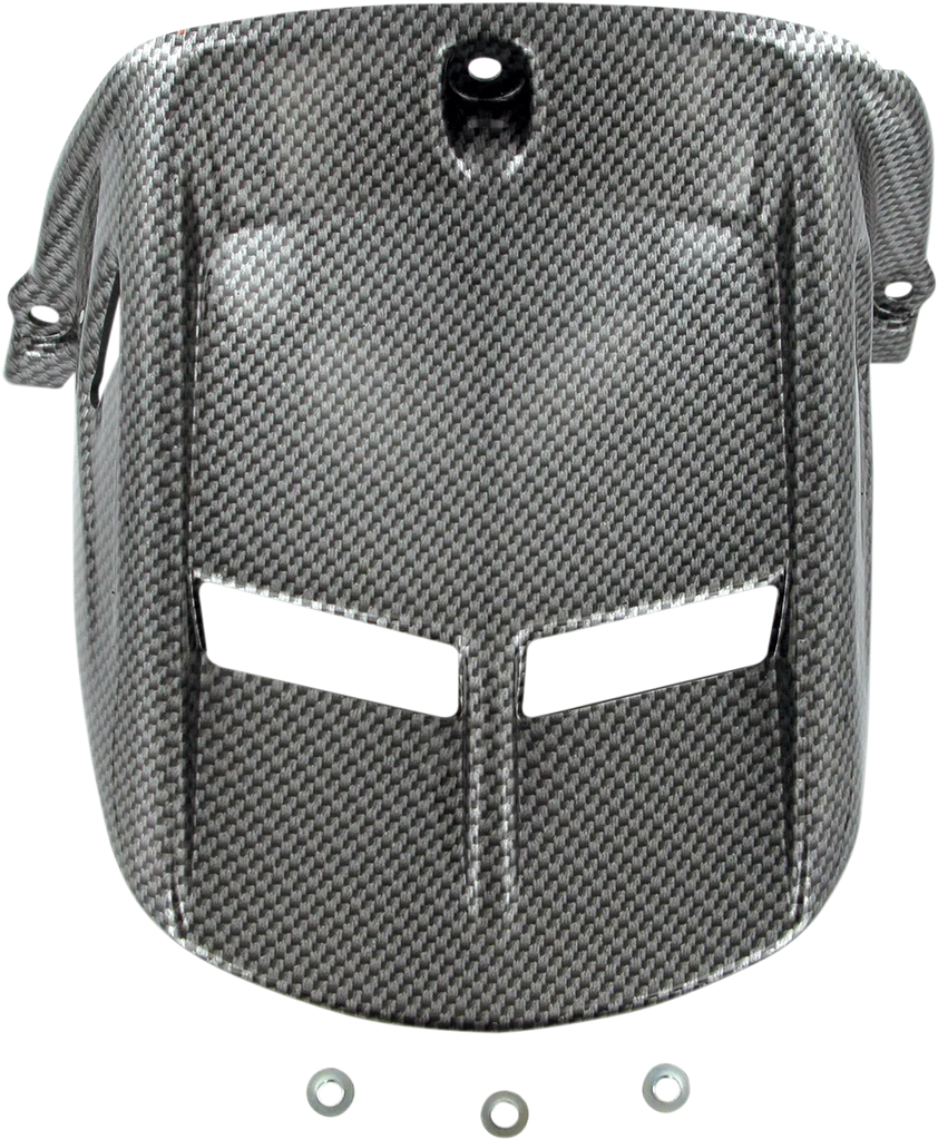 Maier Rear Hugger - Gloss Carbon Fiber-Look Black 05901-30 - Side View